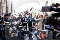 Sebastien Lecornu Met With Leaders Of The Ecologistes At The Hotel Matignon, In Paris