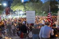 Charlie Kirk Vigil on Boston Common