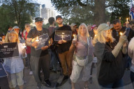 Charlie Kirk Vigil on Boston Common