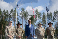 Estonia's Prime Minister visits NATO forces at Camp Reedo