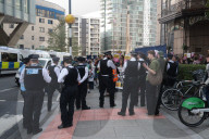 London protests over free hotels for illegal migrants