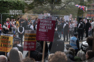 London protests over free hotels for illegal migrants