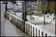 Bazalgette Embankment nears completion