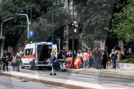 NEWS - Zusammenstösse zwischen Demonstranten und der Polizei am Ende des Marsches zum Gaza-Streik am Mailänder Hauptbahnhof