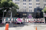 Demonstration Demanding Justice For Victims Of Feminicides