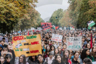 National Strike For Palestin In Turin, Italy