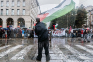 National Strike For Palestin In Turin, Italy