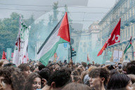 National Strike For Palestin In Turin, Italy