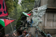 National Strike For Palestin In Turin, Italy