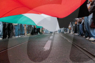 National Strike For Palestin In Turin, Italy
