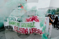 National Strike For Palestin In Turin, Italy