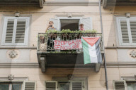 National Strike For Palestin In Turin, Italy