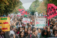 National Strike For Palestin In Turin, Italy