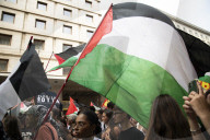 Italians Take Part In A General Strike For Palestine