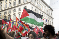 Italians Take Part In A General Strike For Palestine