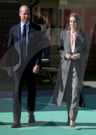 Prince William and Kate Middleton in Southport
