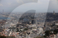 General View Of Algiers With The Commercial Port