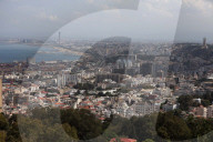 General View Of Algiers With The Commercial Port