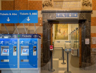 Interior Of The Railway Station In The Belgian City Of Verviers