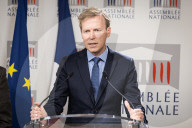 Press Conference Of The LIOT Group At The National Assembly, In Paris