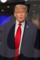 Donald Trump Exits United Nations With Careful Steps On Stairs