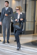 Valeria Golino makes a stylish outing in Milan