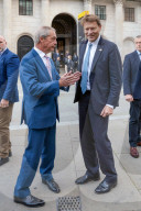 Nigel Farage at the Bank of England