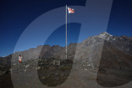 Caucasus Mountains In Georgia