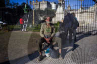 Retirees' Demonstration In Buenos Aires, Argentina