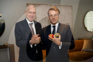 President Macron meets with Ronald Lauder
