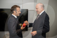 President Macron meets with Ronald Lauder