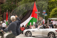 Pro Palestinian demonstration at the United Nations