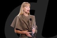 Jennifer Lawrence Receives The Donostia Award" - Photocall - 73rd San Sebastian International Film Festival