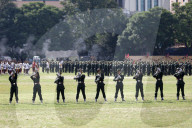 Nepal Army Holds Grand Rehearsal For Phulpati Badhain, Part Of Hindu Festival- Dashain