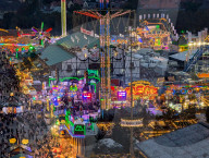 Nighttime Festivities At Oktoberfest