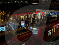 Visitors At Hackerbruecke Station After Oktoberfest
