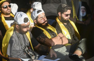 Hezbollah Supporters Commemorate Anniversary of Hassan Nasrallah's Assassination in Beirut