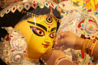 First Day Rituals Of Durga Puja Festival In Kolkata, India