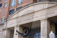 Exterior Of U.S. District Court For The Eastern District Of Virginia, Former FBI Director James Comey  Will Be Going To Court 