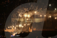 Fireworks at the La Merce festivities in Barcelona