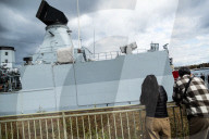 NATO Ship To Monitor And Has Docked In Copenhagen