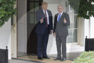 DC: President Trump and PM Netanyahu hold a White House bilateral meeting