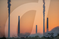 Pollution: Miami Fort Power Plant In Cincinnati, OHIO