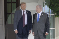 DC: President Trump and PM Netanyahu hold a White House bilateral meeting