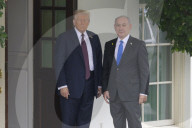 DC: President Trump and PM Netanyahu hold a White House bilateral meeting
