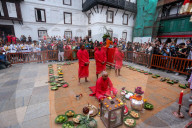 Fulpati Celebration In Nepal, The Biggest Hindu Festival Dashain.
