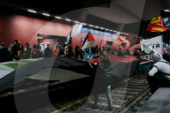 Demonstration In Support Of The Global Sumud Flotilla In Turin, Italy