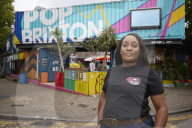 Janelle Guerra of A Trini Thing at Pop Brixton, south London.