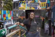 Janelle Guerra of A Trini Thing at Pop Brixton, south London.