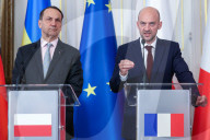 Weimar Triangle Meeting In Warsaw